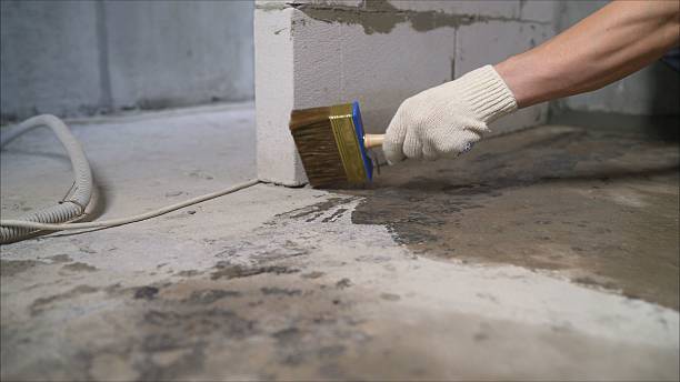 SJ Waterproofing Pros Waterproofing coverage map for Trenton, OH and surrounding area